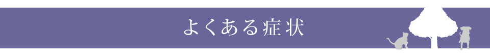 よくある症状