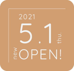 2021年5月1日木曜日 newopen!