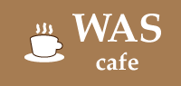 WAS Cafe logo header