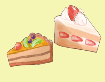 ケーキとタルト