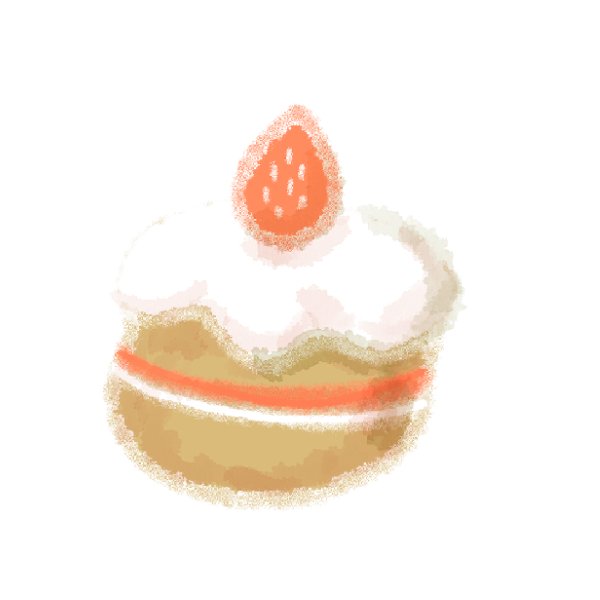 ケーキのイラスト