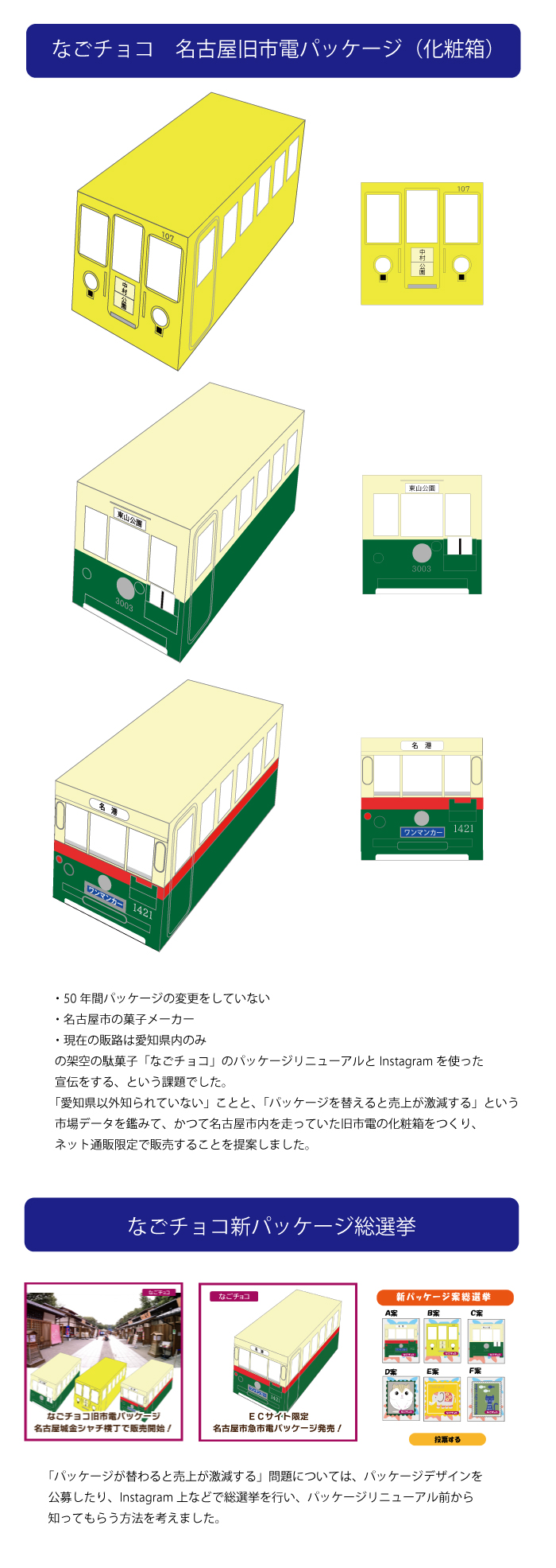 なごチョコデザイン