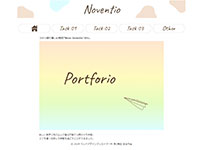 マルチデザインクリエイター科 01期生作品 noventio