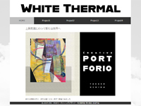 SNS・WEBマーケティングデザイナー科(短時間) 01期生作品 WHITE THERMAL